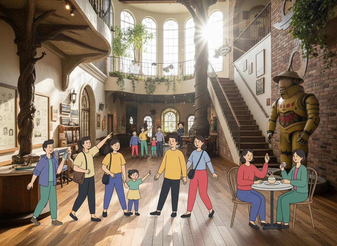 도쿄 미타카 지브리 미술관 예약