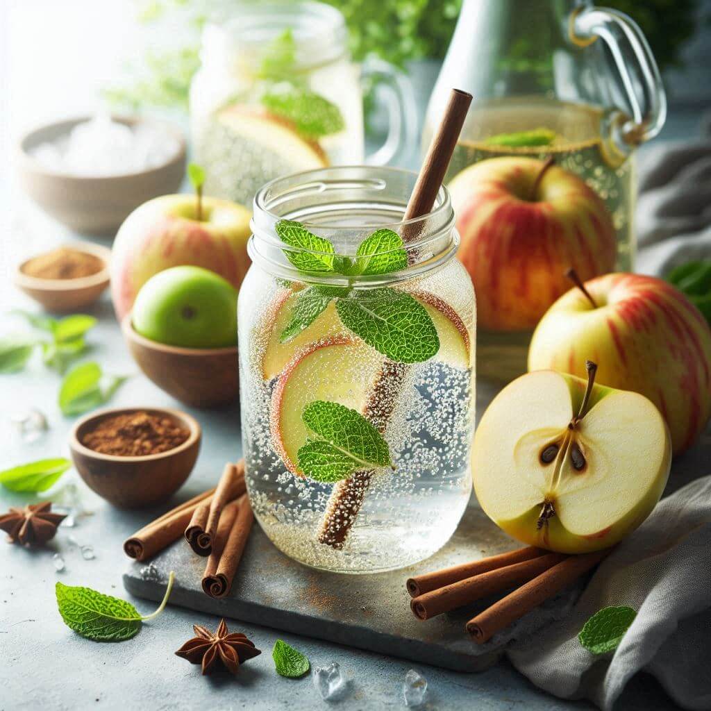 오가닉산 식초 탄산수