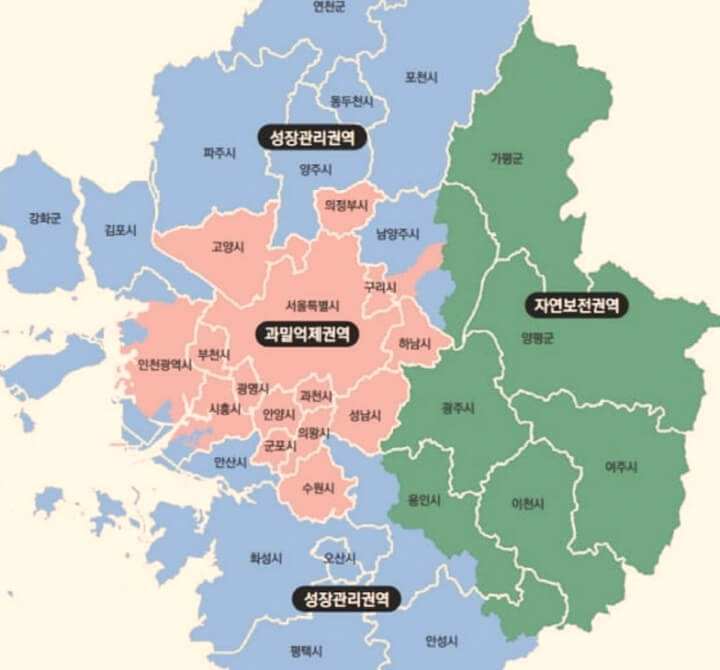 수도권과밀억제권역-지역범위