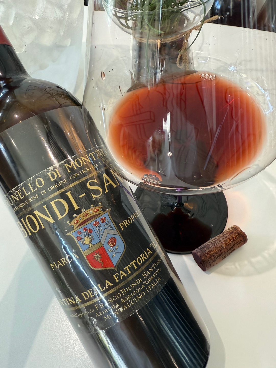 [Italy] Biondi‑Santi Brunello di Montalcino Riserva 1971, Montalcino, Tuscany｜비온디-산티 브루넬로 디 몬탈치노 리제르바 1971, 몬탈치노, 투스카니