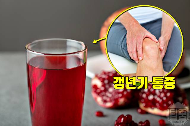 아이유 석류즙 효능 효과 갱년기에 좋은음식