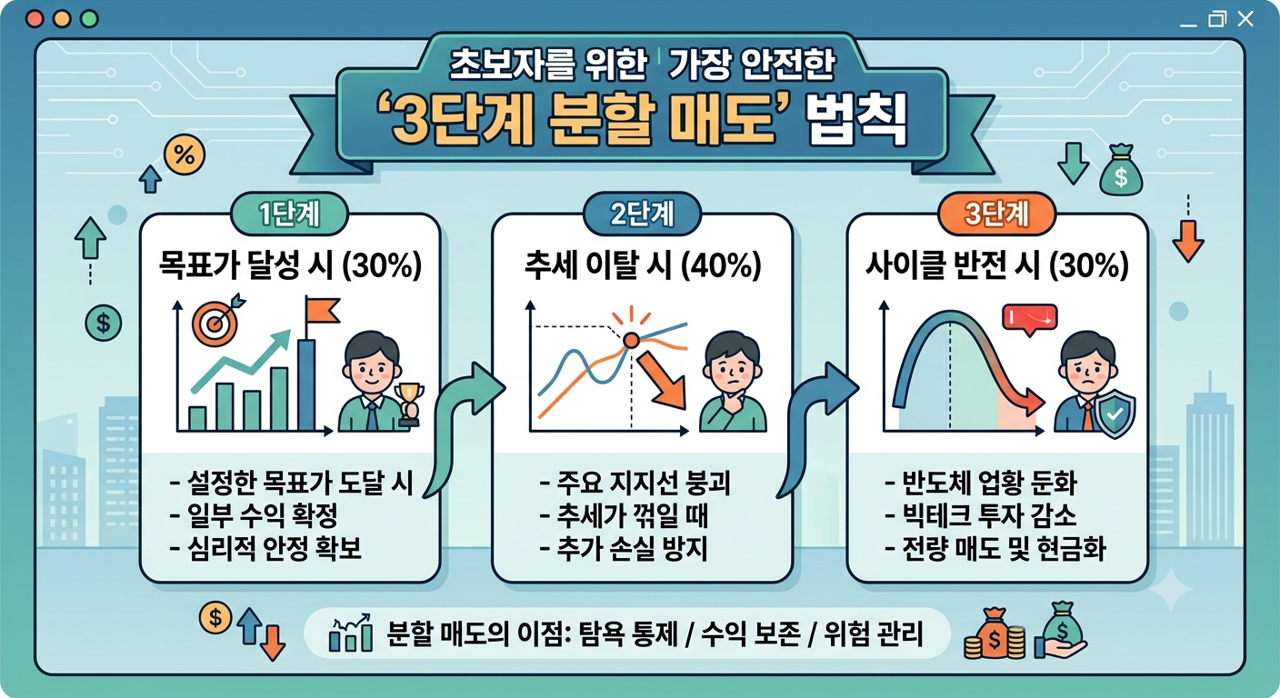 3단계 분할 매도' 법칙