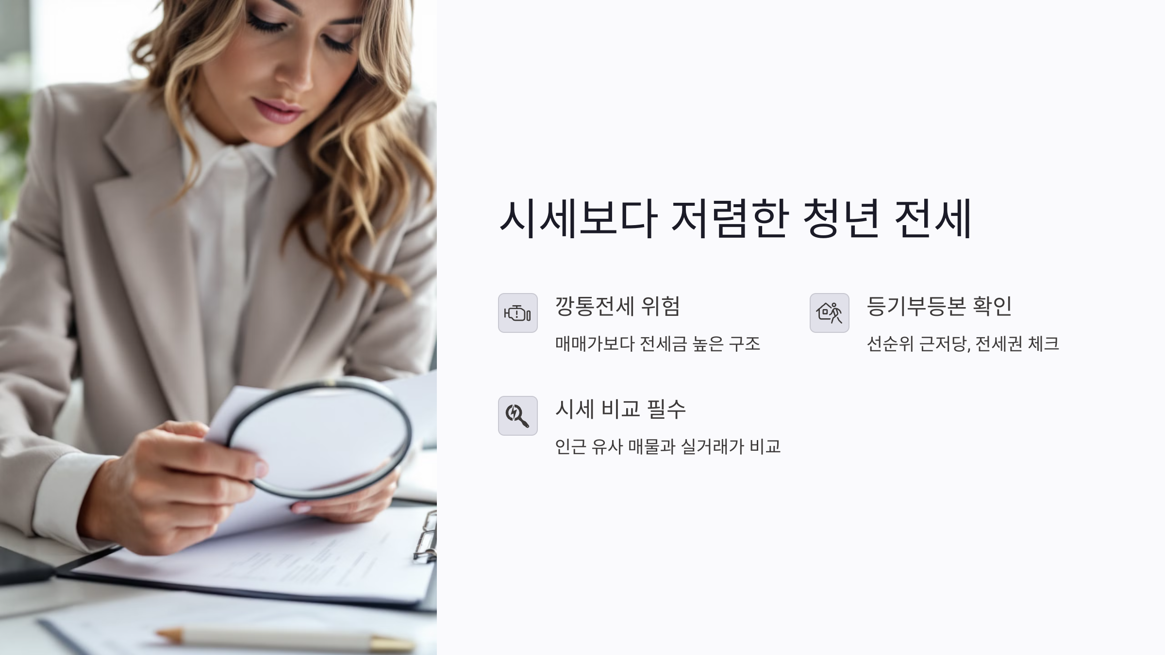 시세보다 저렴한 청년 전세, 절대 조심해야 할 이유