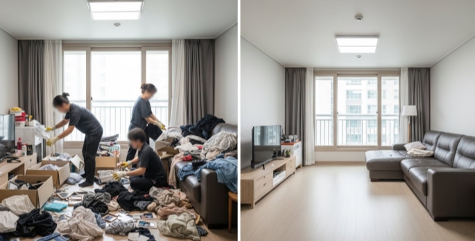 거창 고독사청소 업체