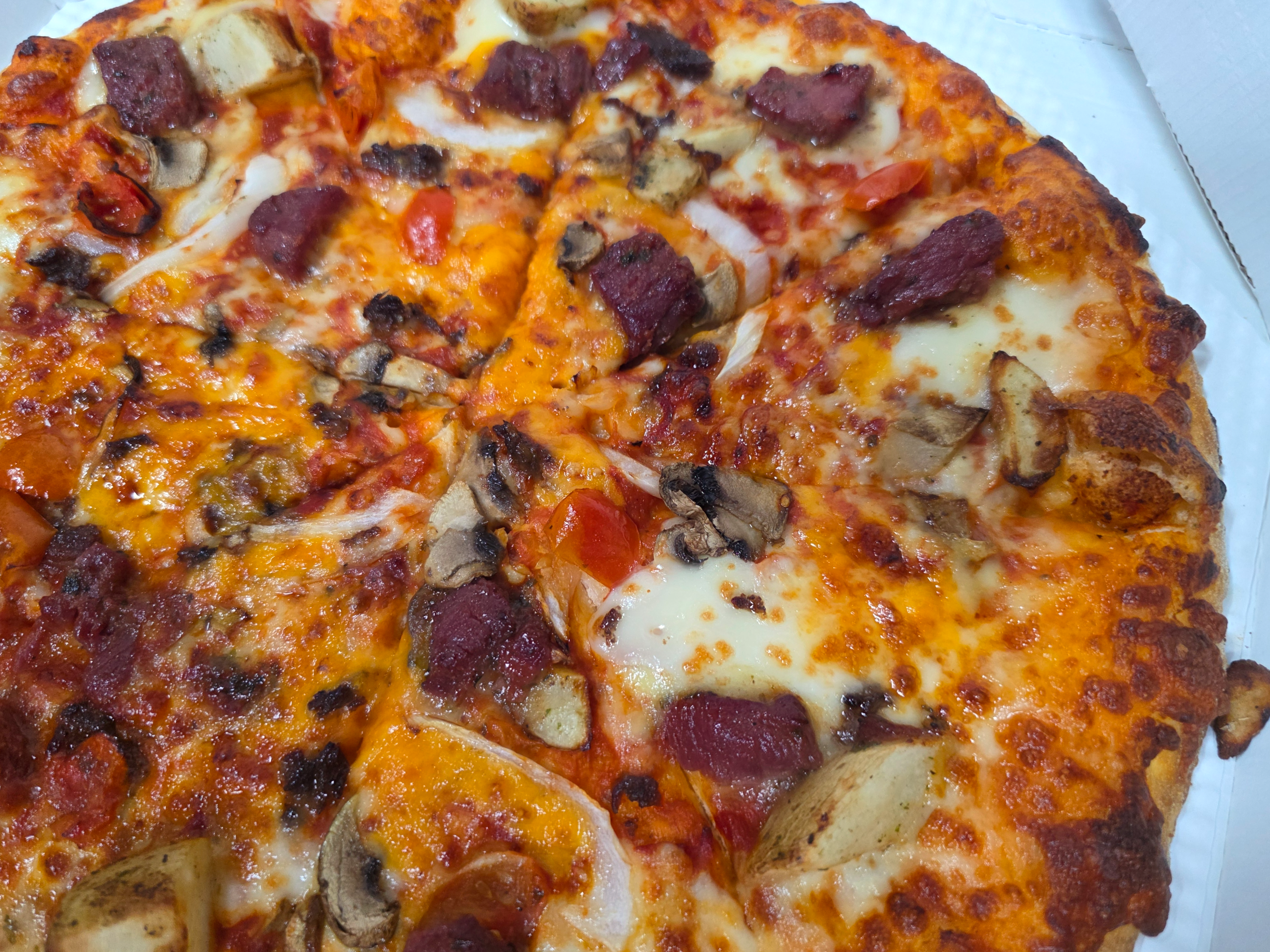 도미노피자나폴리도우와일드와일드웨스트스테이크