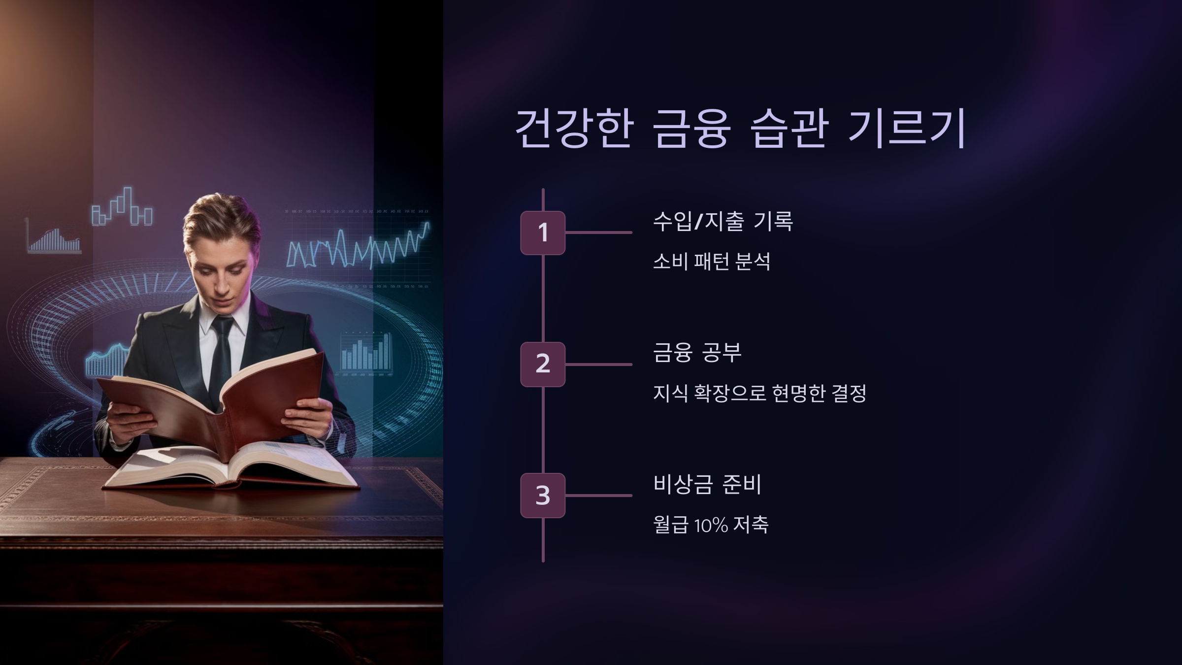 건강한 금융 습관 기르기