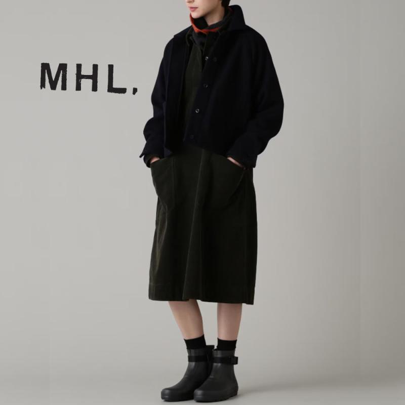 23FW 마가렛호웰 MHL DRY COTTON NEEDLECORD 코듀로이 원피스