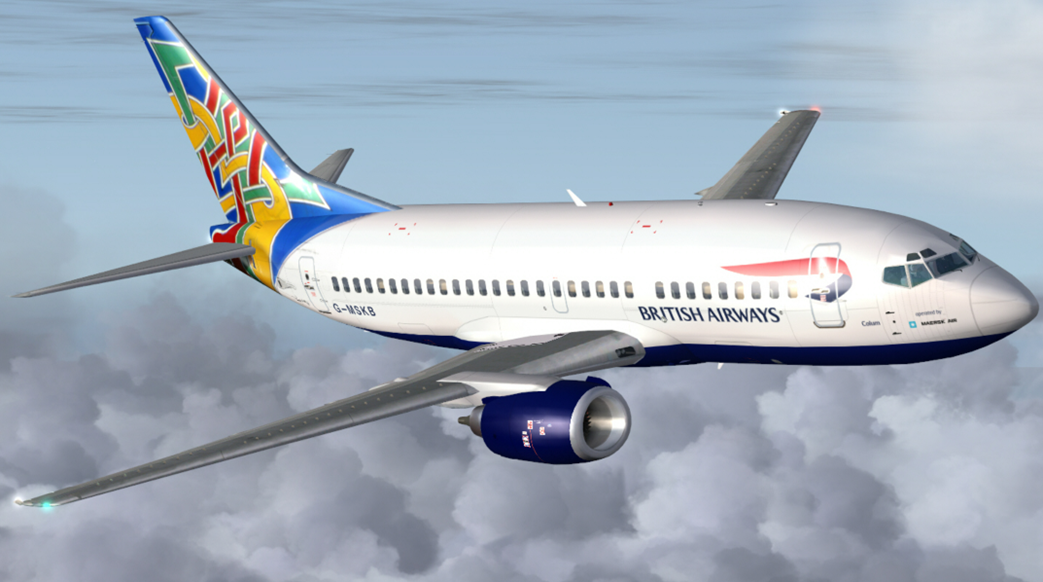 British Airways Boeing 737-500