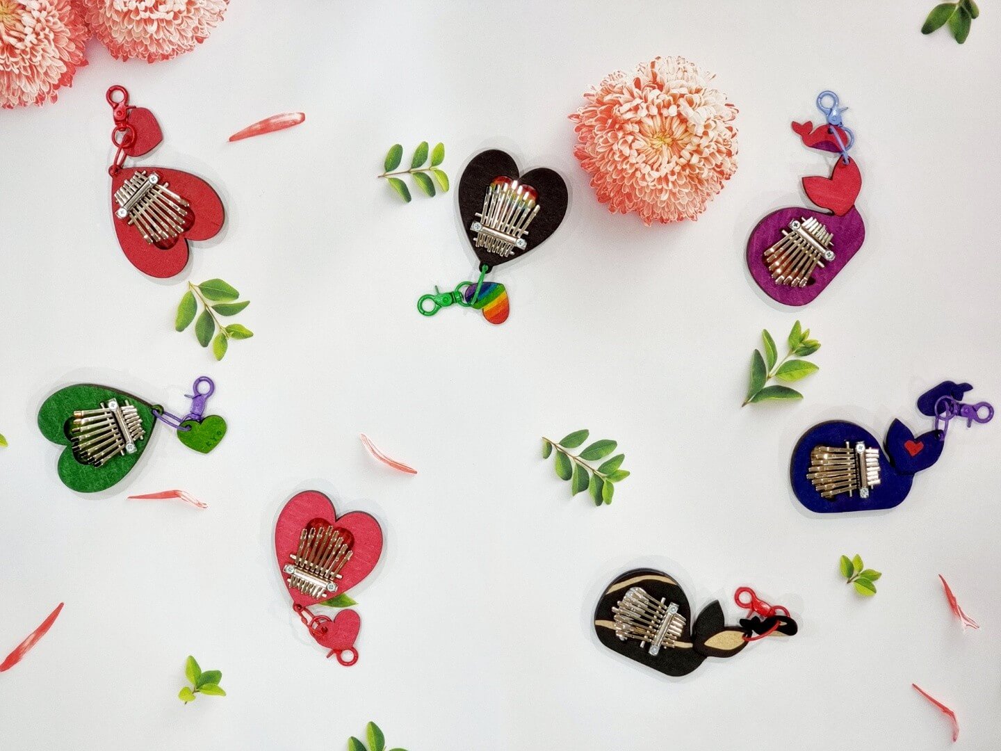 손으로 직접 만든 키링모음