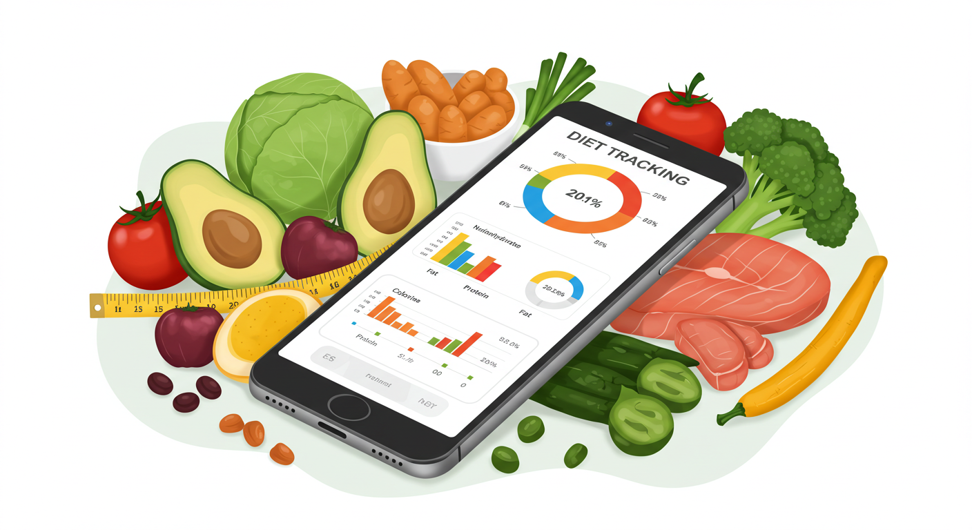 식단 관리 앱으로 칼로리 계산부터 영양소 분석까지, 스마트하게!