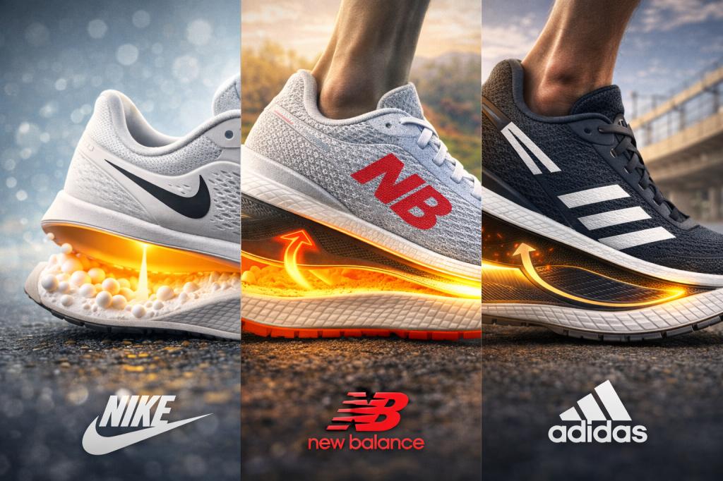 러닝화 브랜드별 특징 퍼포먼스 차이 나이키 뉴발란스 아디다스