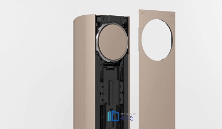 LG에어컨 패널분리