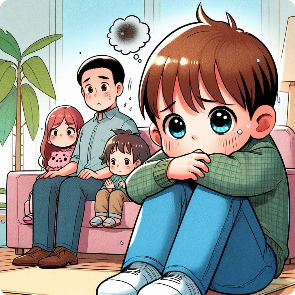 Fears of children from divorced families