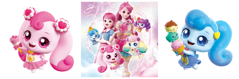 새콤달콤 캐치 티니핑 포스터, 캐릭터 사진