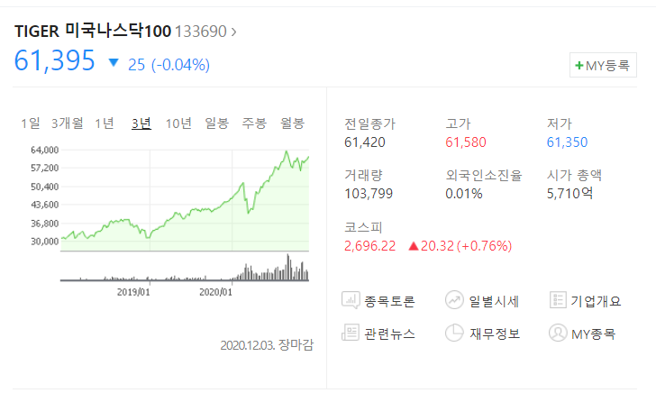 Tiger 미국나스닥100
