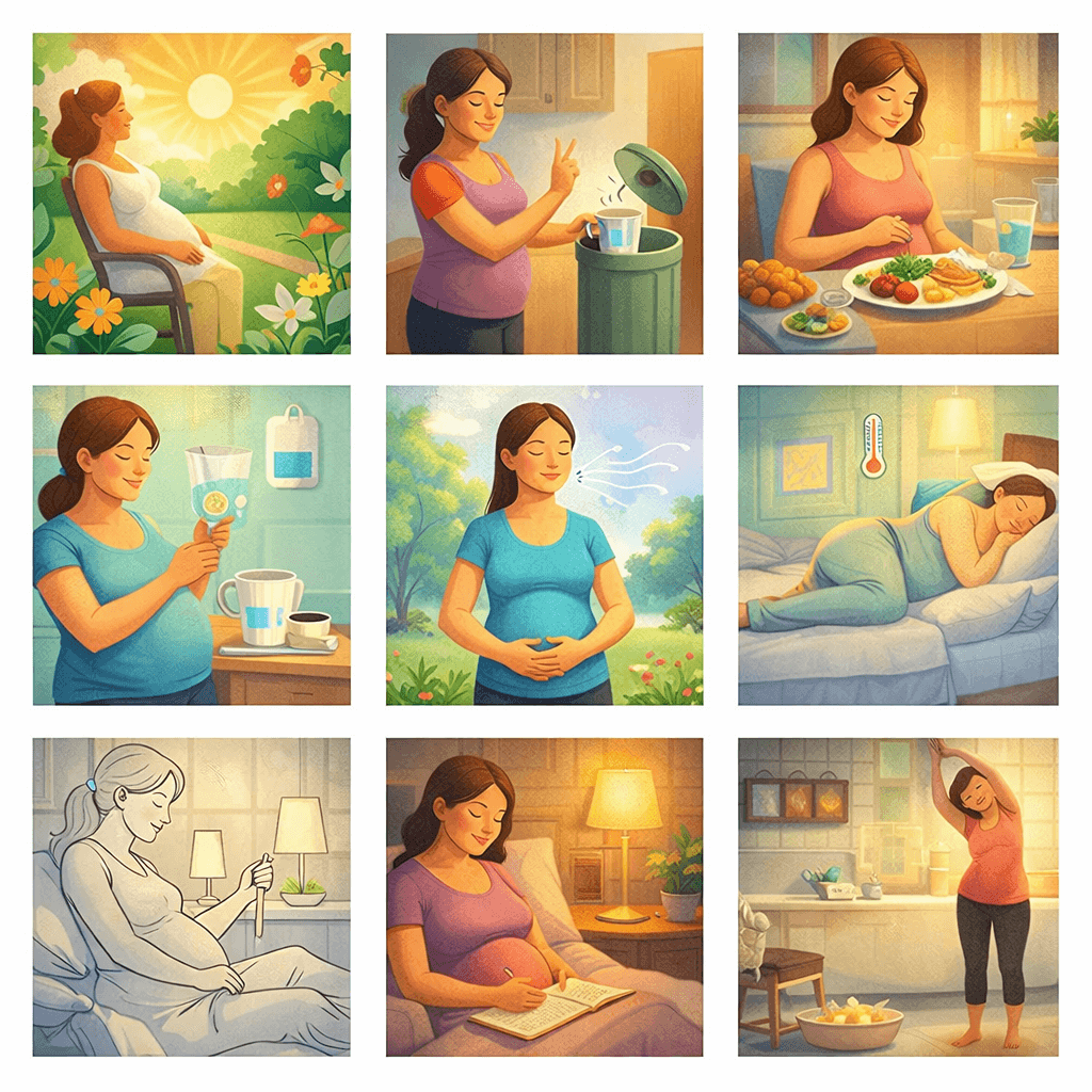 임산부 불면증 개선 루틴 관련 이미지