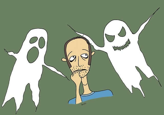 악몽을꾸는모습