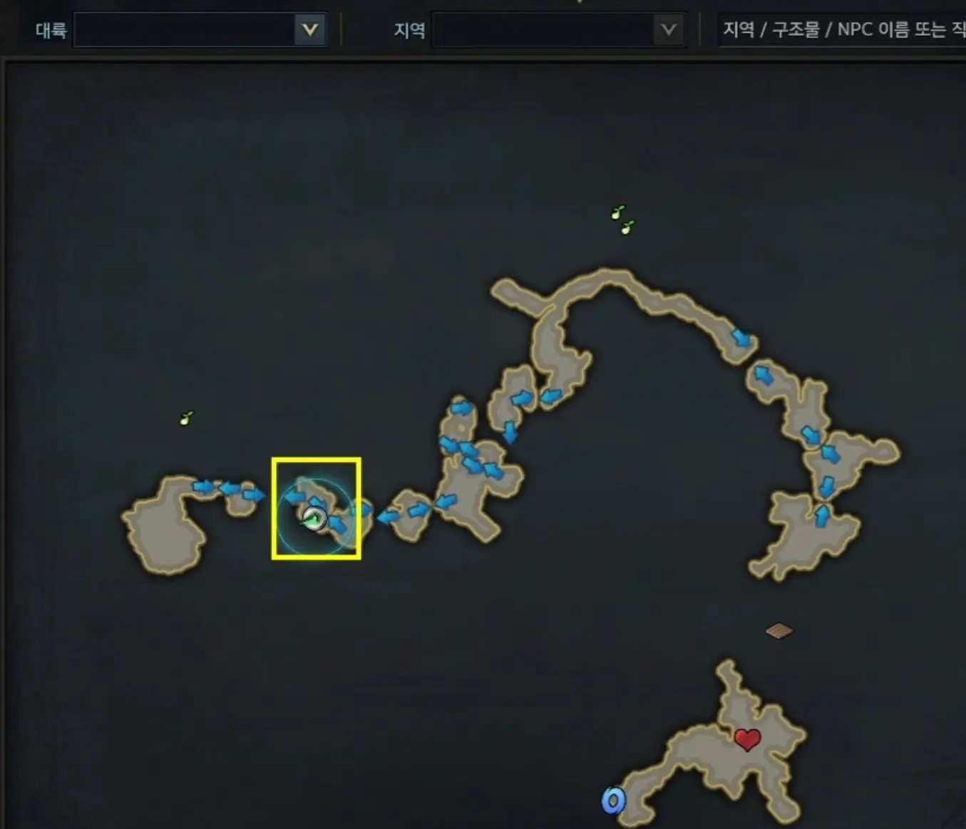 로스트아크 형제애의 정신 위치