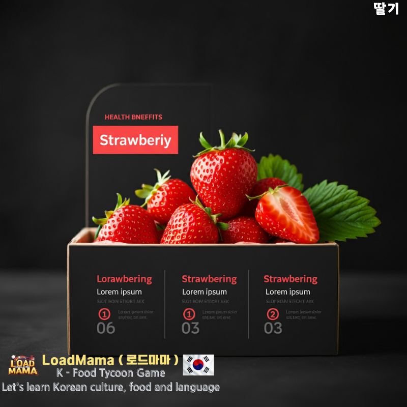 딸기 판매 제품