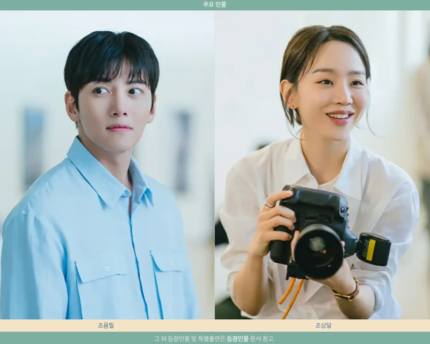 웰컴투삼달리 주연