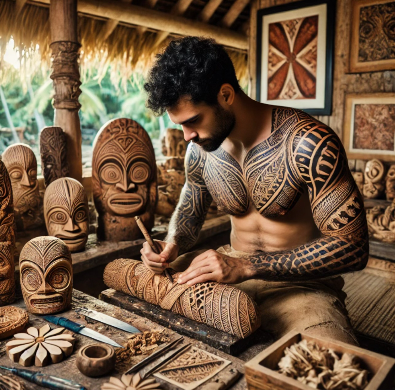 폴리네시아 예술과 공예의 전통과 현대적 재해석 - 전통적 아름다움과 현대적 창의성의 조화 -