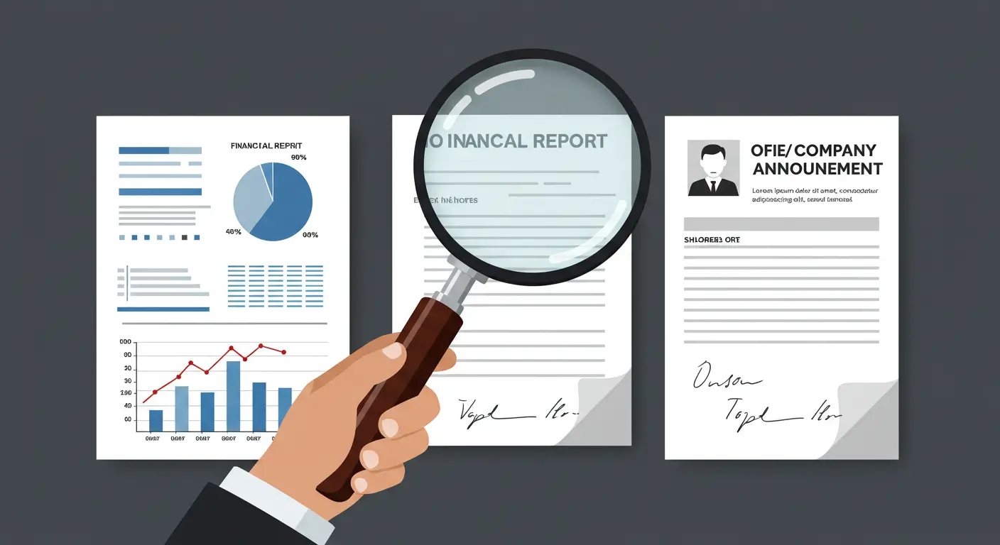 위험한 기업을 피하기 위해 재무제표, 최대주주 변경, 공시 등을 확인하는 기본적 분석