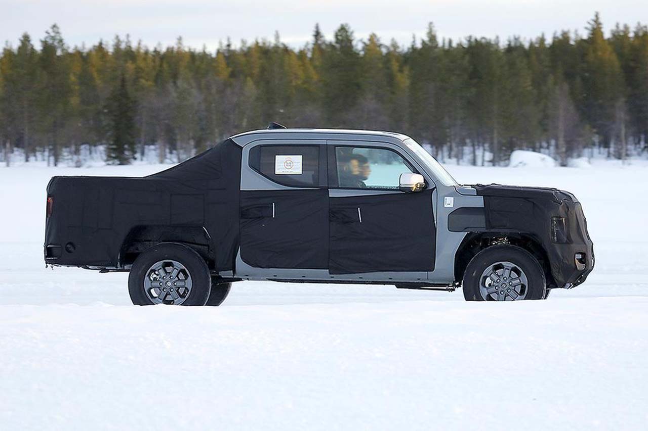 기아 타스만 테스트카 스파이샷