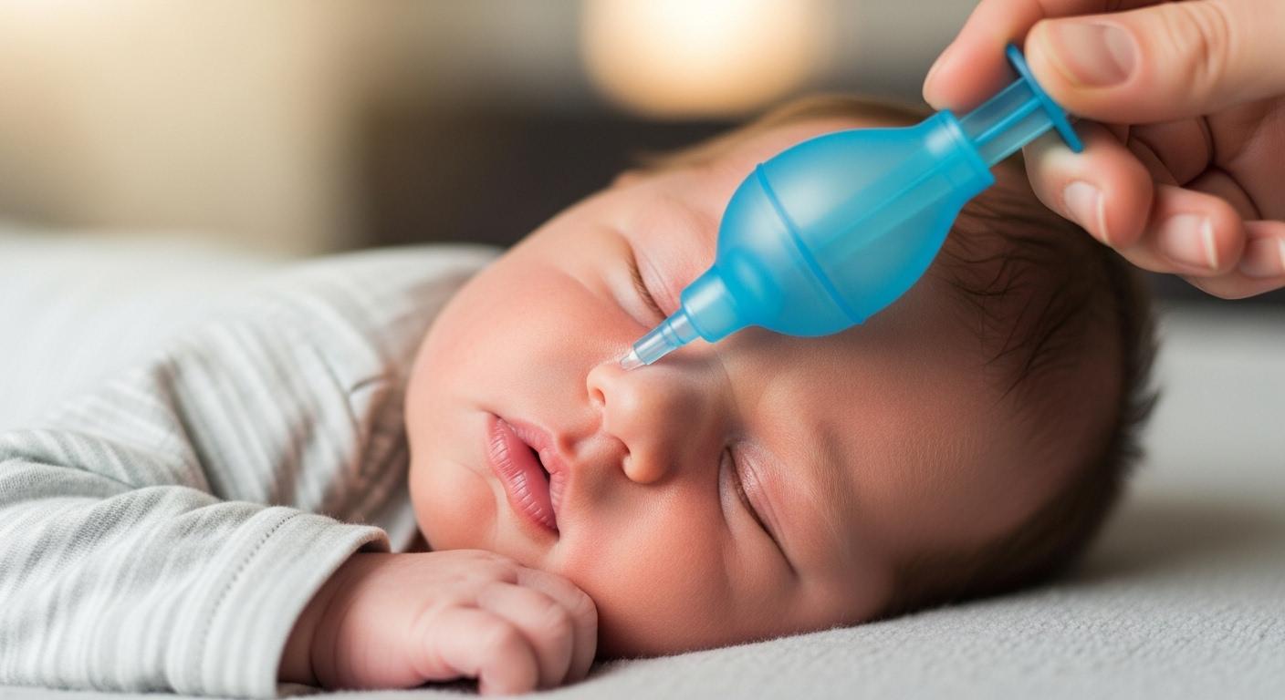 신생아 콧물흡입기