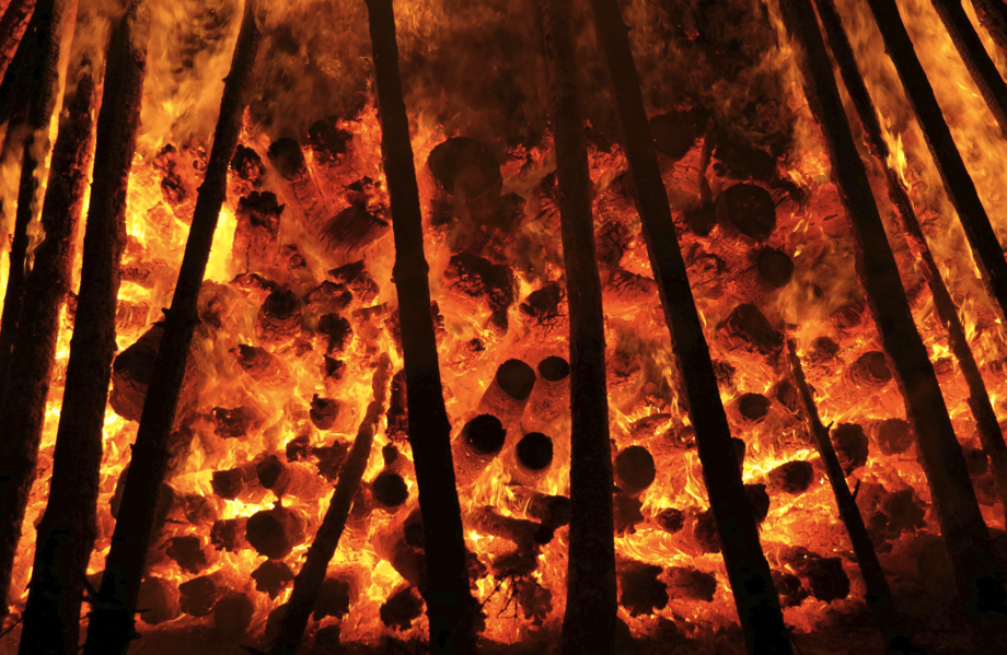 산불 화마의 위력