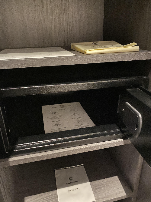 대전 오노마 호텔 금고