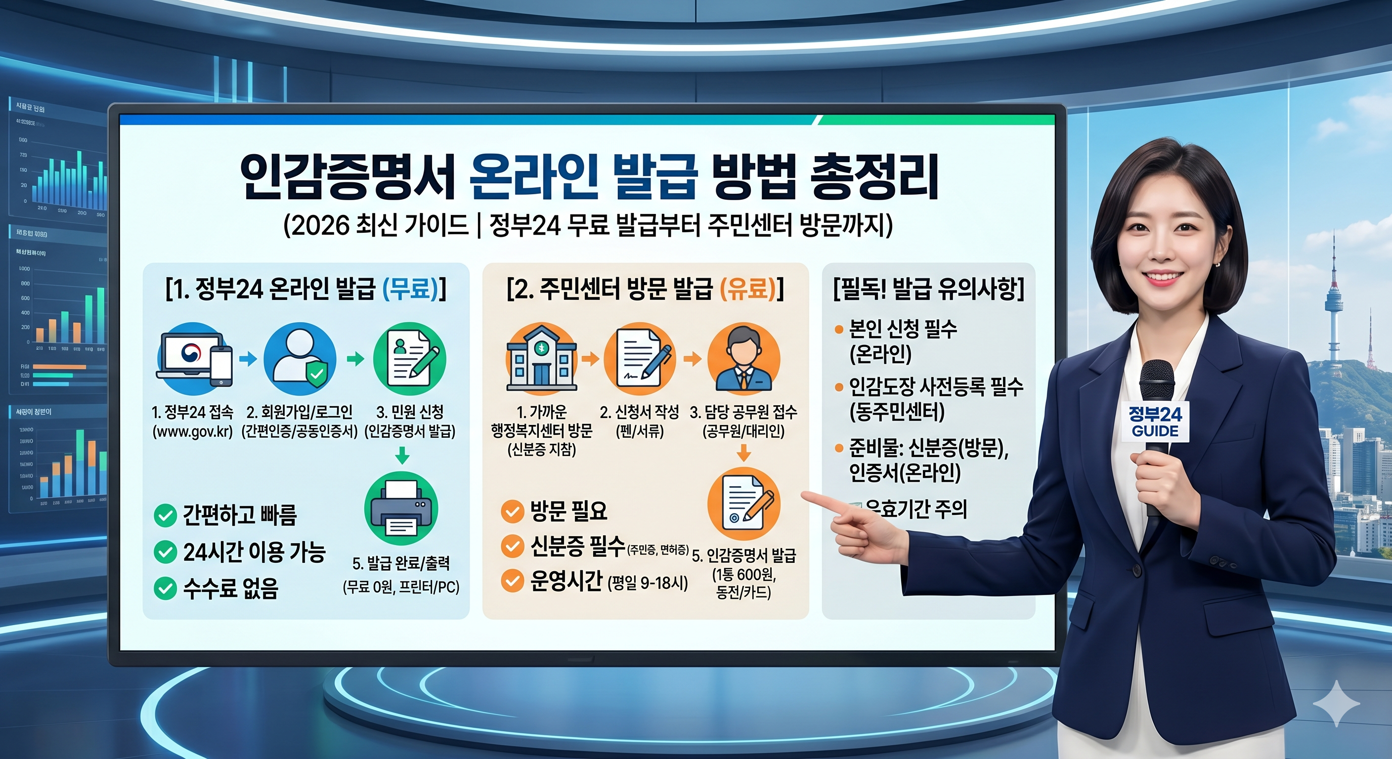 인감증명서 온라인 발급 방법 총정리