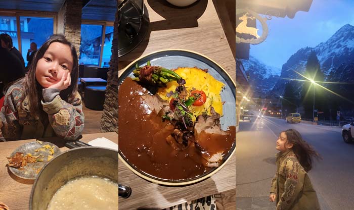 그린델발트 Barrys Restaurant, Bar &amp; Lounge❘퐁듀와 뢰스티