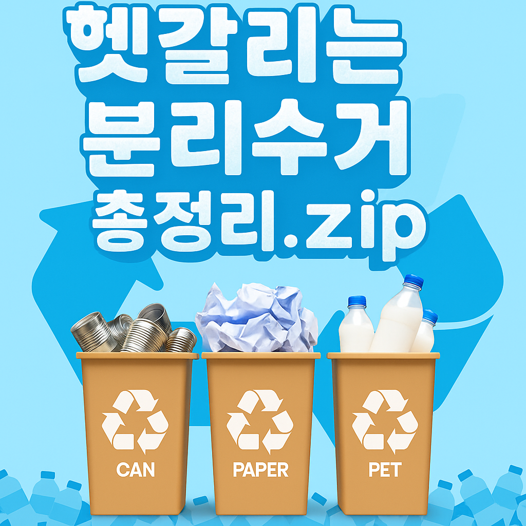 분리수거 완벽 정리