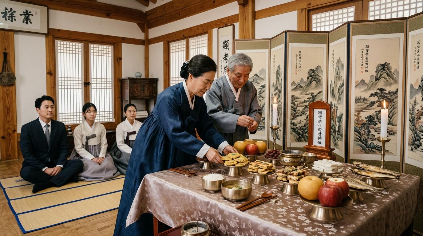 제사상 차리는 방법