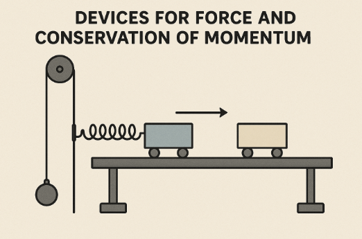 힘과 운동량 보존 법칙 실험 도구