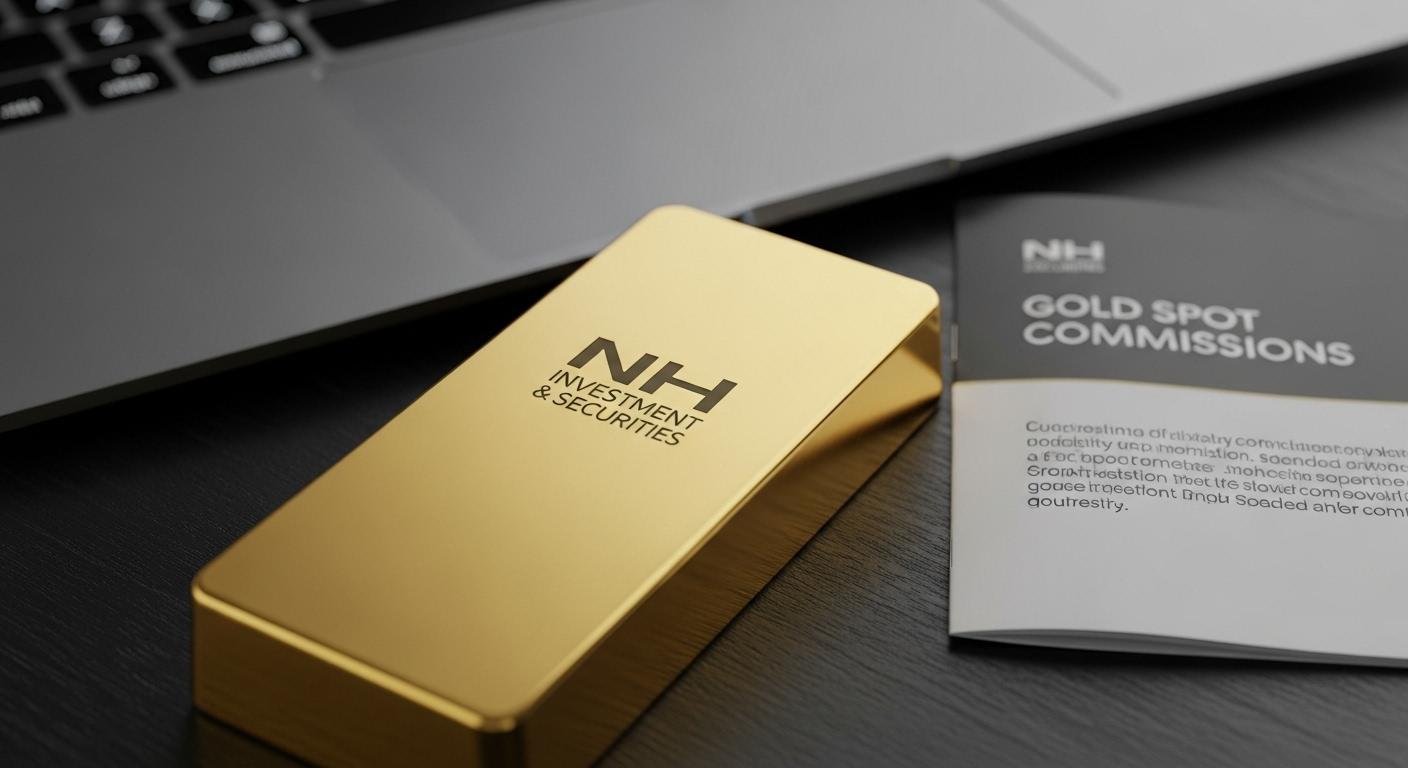 NH투자증권 금현물 수수료 비교