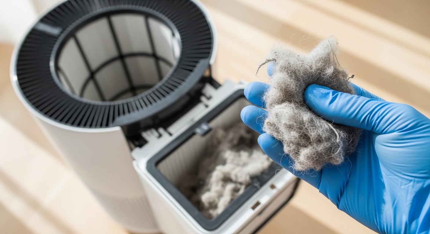 털날림 공기청정기 문제 해결 포인트