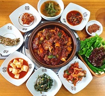 갈비찜한상