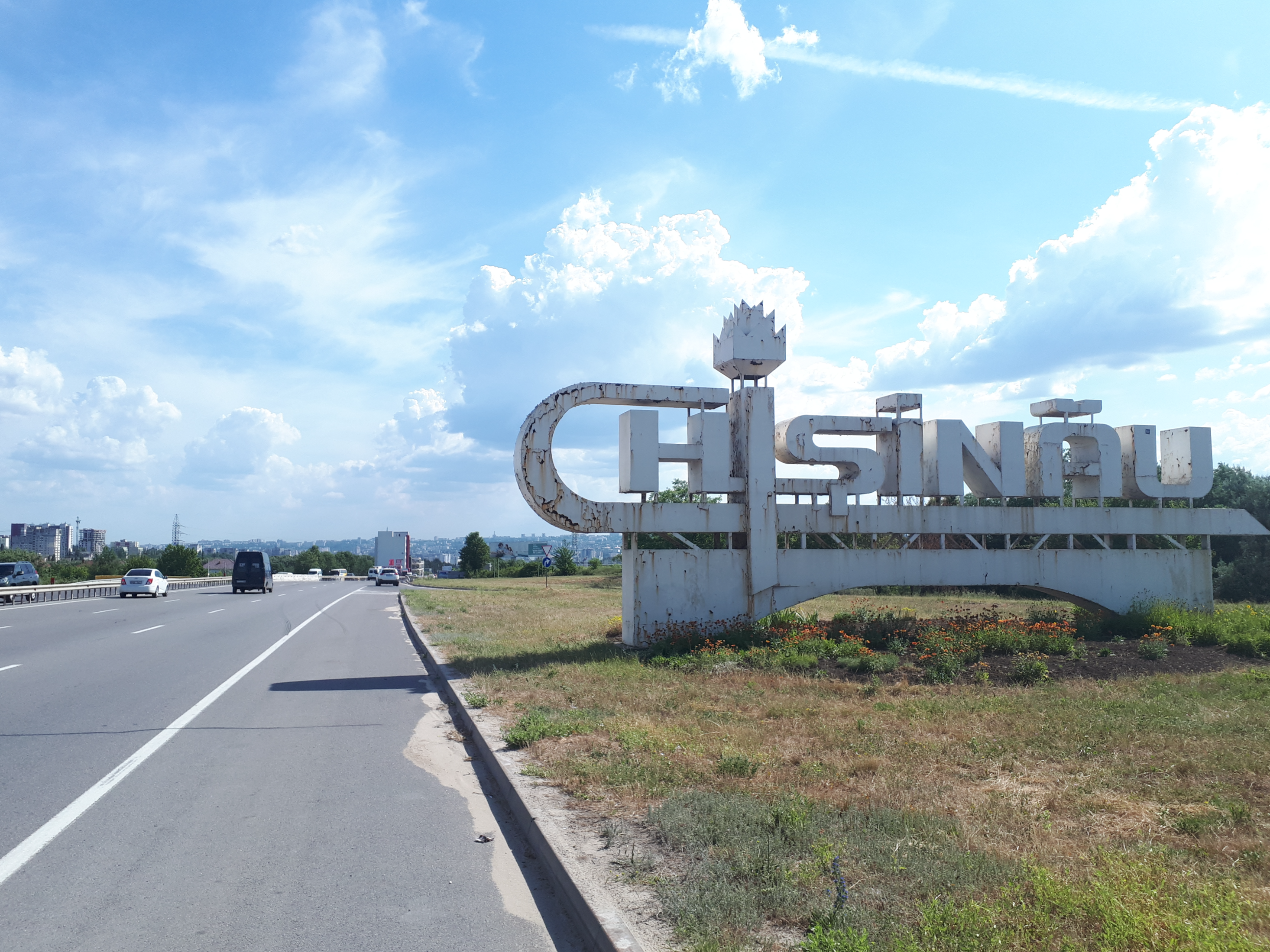 몰도바 키시나우 도시 레터링