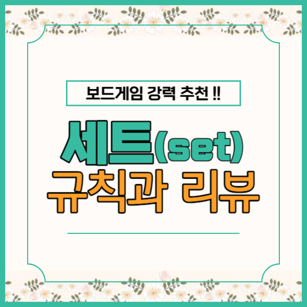 세트 규칙과 리뷰