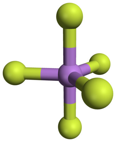 Lewis structure of AsF5