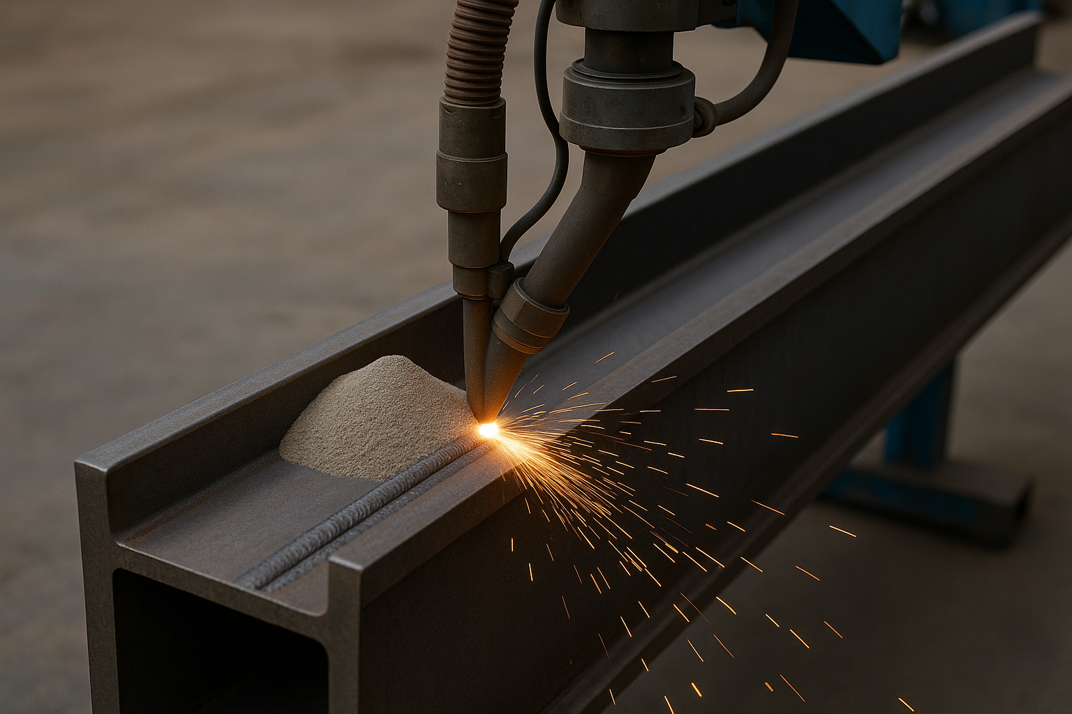 용접 SAW 관련 사진