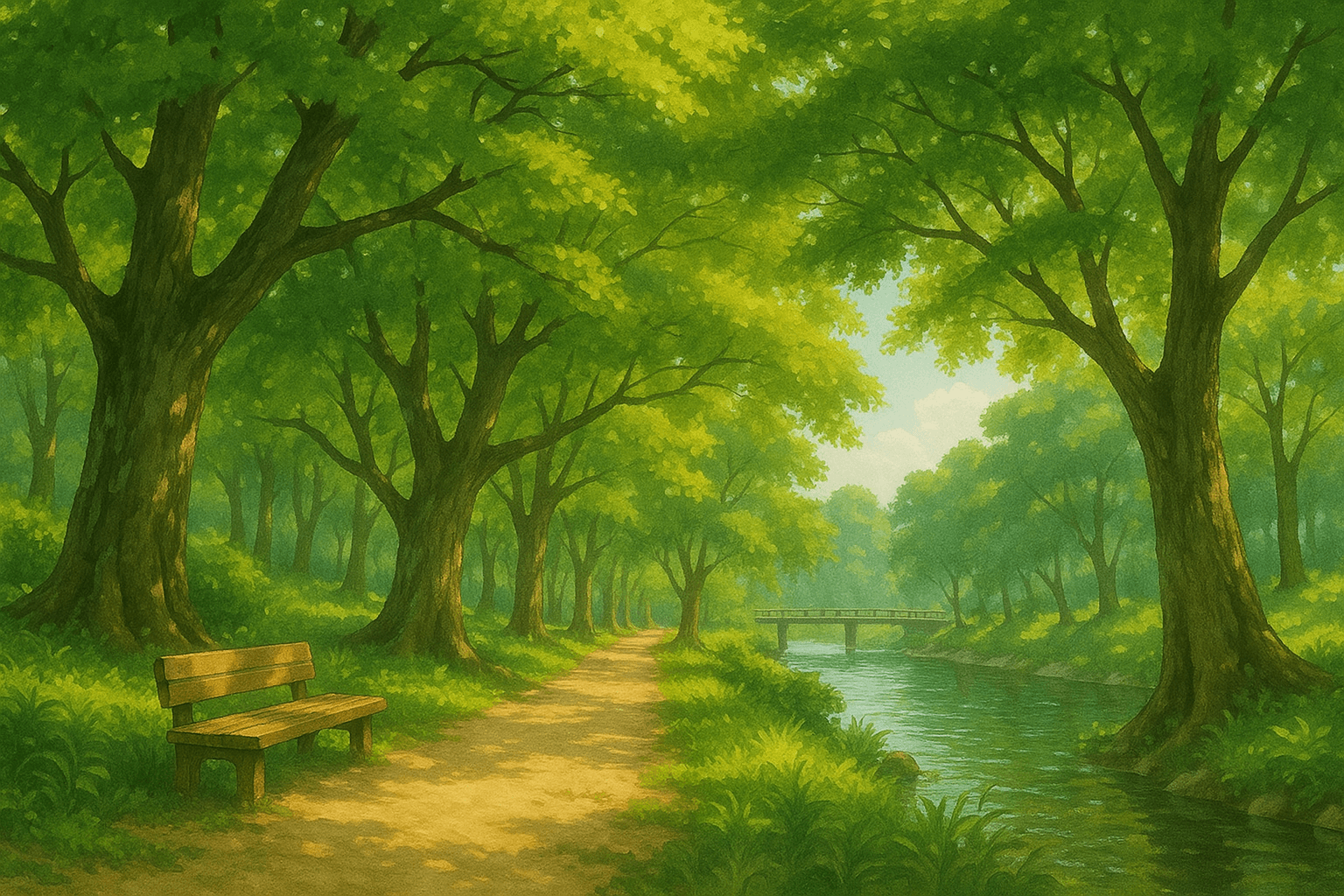 담양 관방제림 시원한 산책길