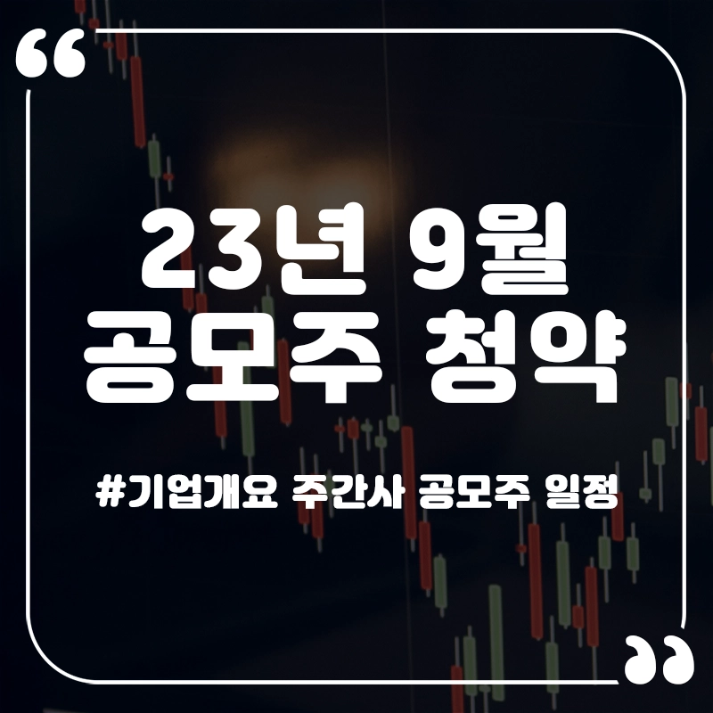 23년-9월-공모주-청약