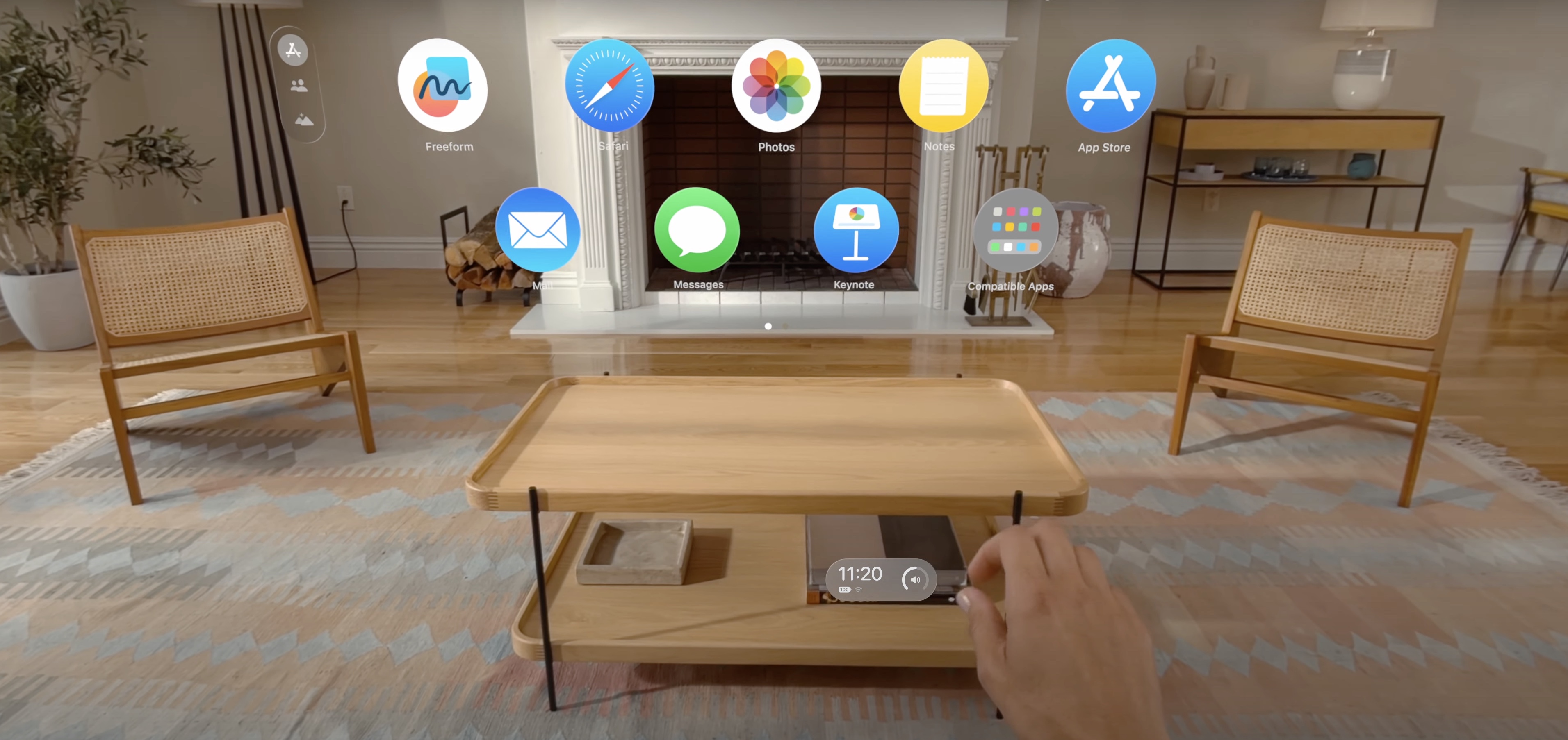 VisionOS 2 제스처 추가