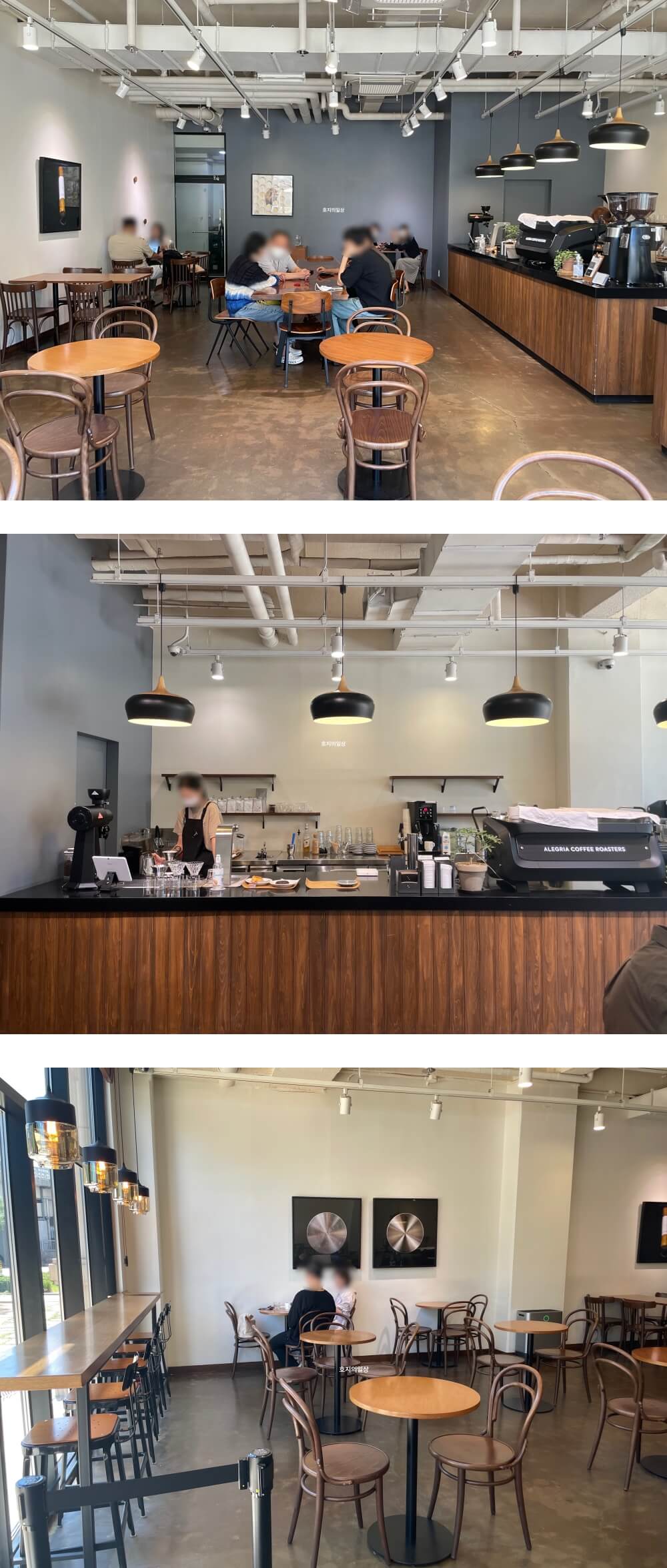 판교 카페 알레그리아 커피 로스터스 - 아늑한 매장