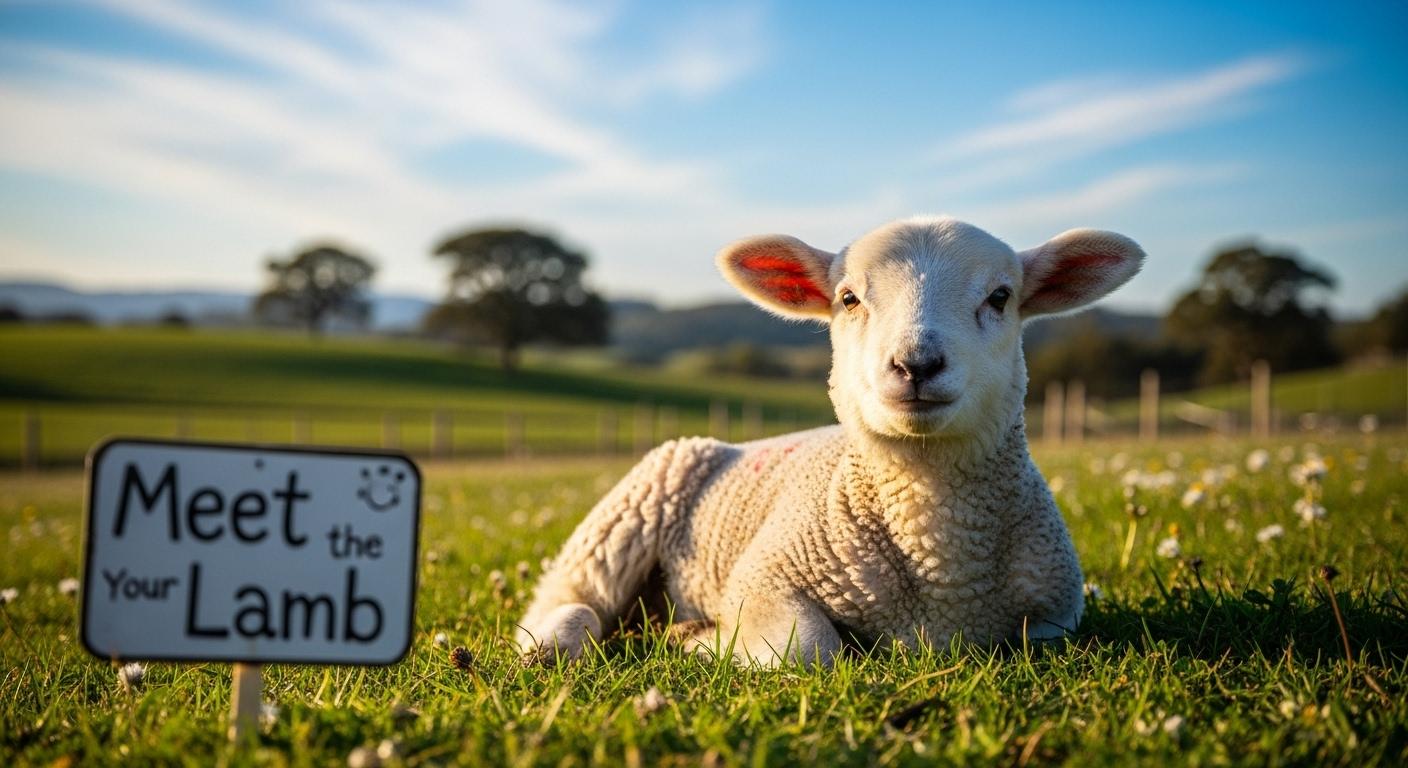 새 친구 어린 양