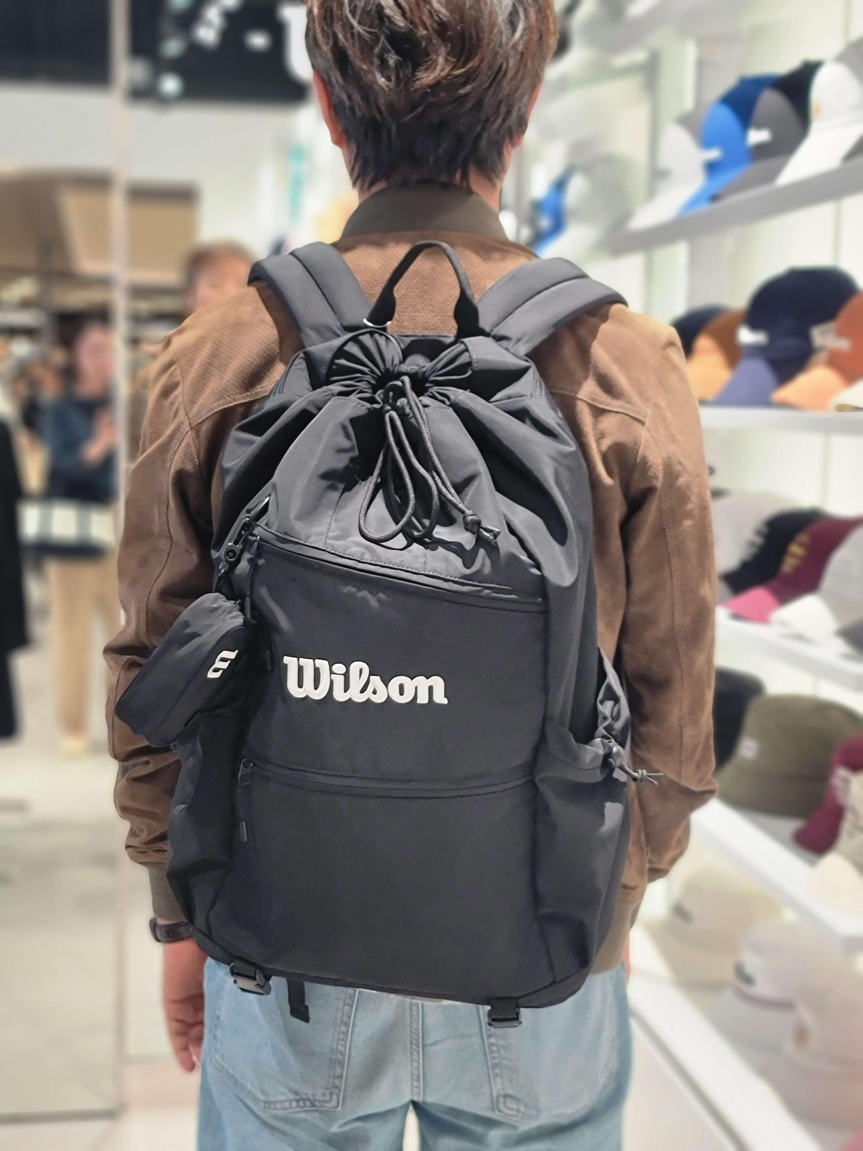 윌슨 테니스 드로우스트링 백팩