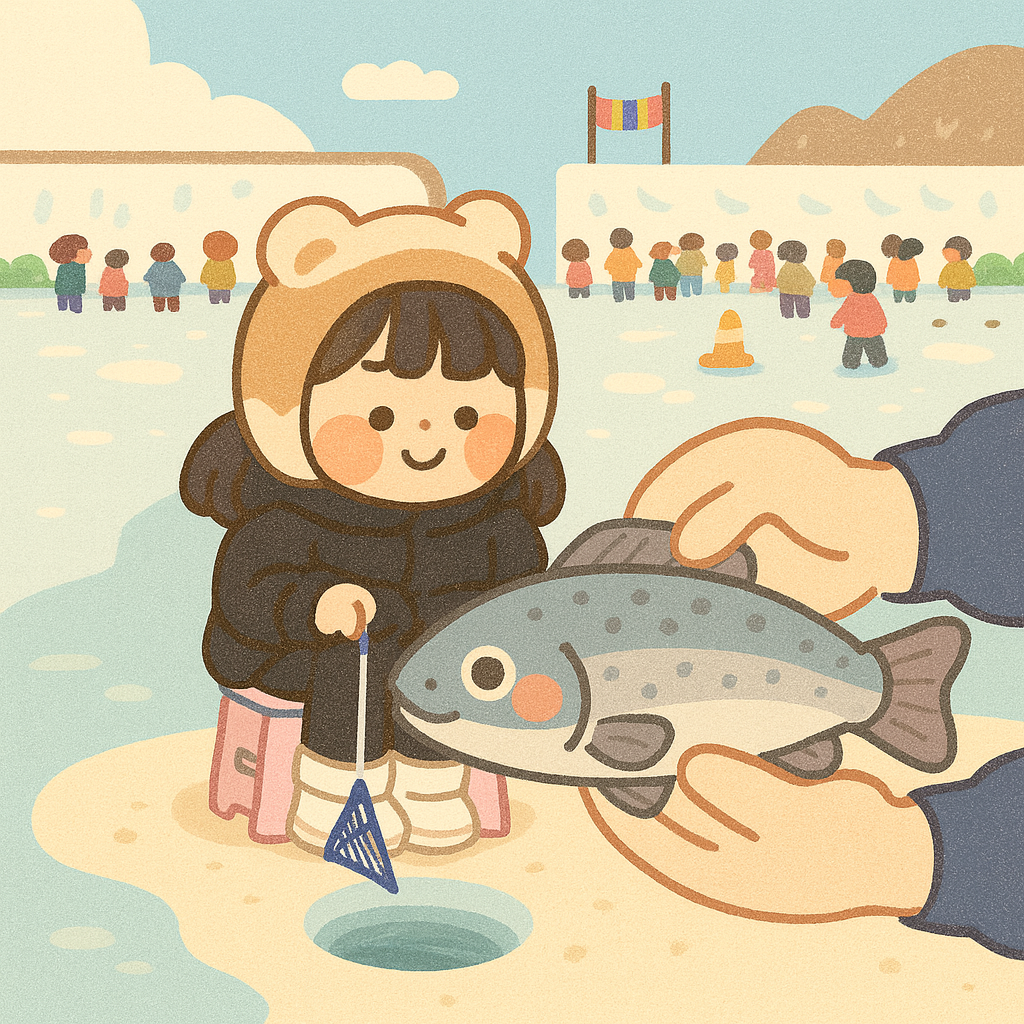 안성 동막골 빙어축제