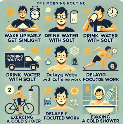 앤드류 후버만 모닝 루틴의 핵심과 실천 방법&amp;#44; 그리고 다른 운동과의 차이점을 자세히 살펴보겠습니다. &amp;quot;아침을 바꾸고 싶다!&amp;quot;라고 생각했다면&amp;#44; 지금부터 집중해서 읽어보세요! 😉